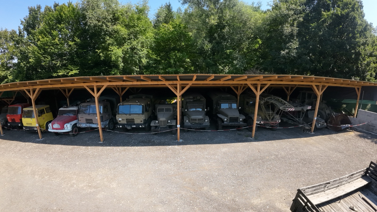 Vojenská technika na Ranči pri Žiline